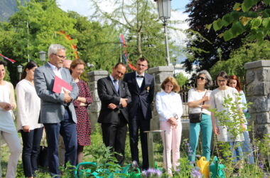 From left: Kaspar Schuler, Sabine Monauni, Alexander Micovčin and Marek Sobola