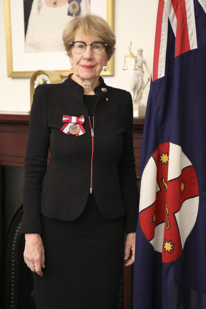 Tree of Peace Medal Margaret Beazley Governor of New South Wales