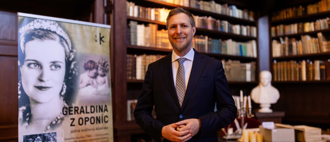 Crown Prince Leka II of the Albanians Blerta Celibashi Marek Sobola Servare et Manere Tree of Peace